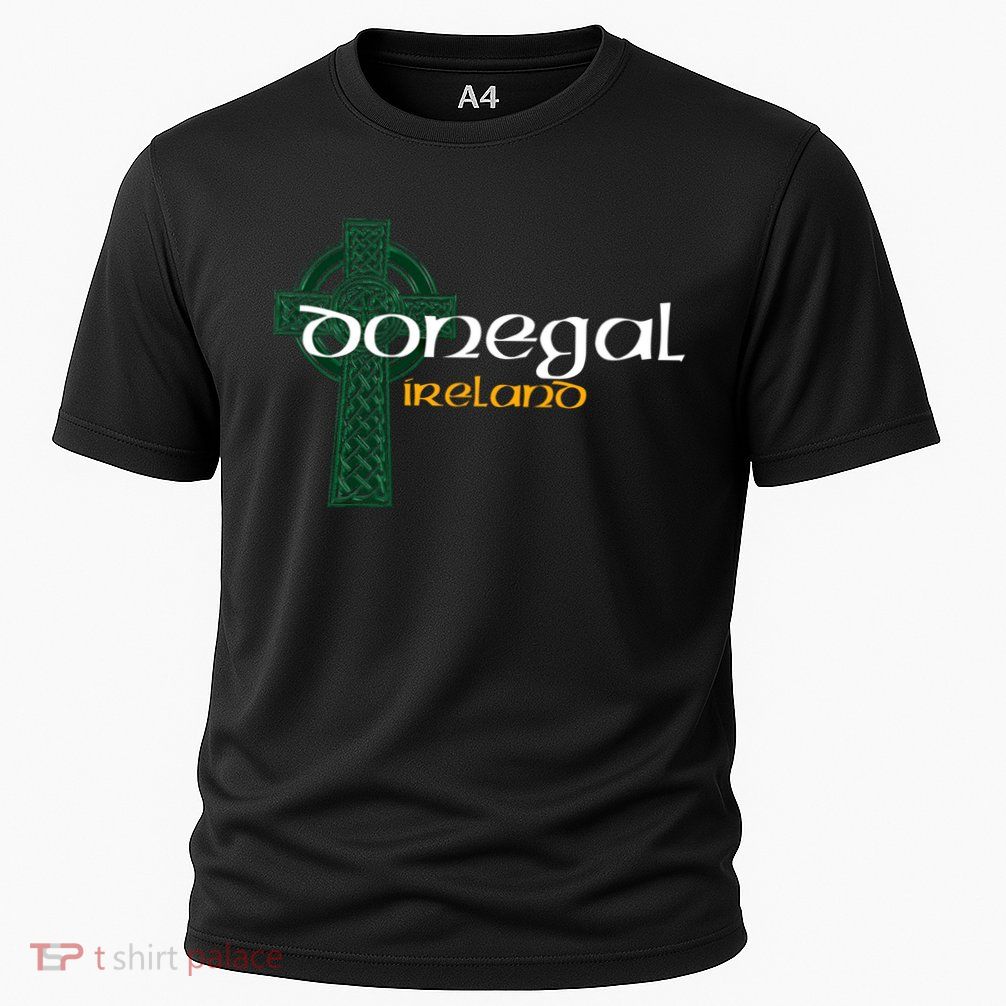 Donegal Ireland County Celtic Gaelic Football And Hurling Gift Performance Shirt