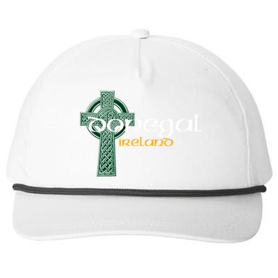 Donegal Ireland County Celtic Gaelic Football And Hurling Gift Snapback Five-Panel Rope Hat