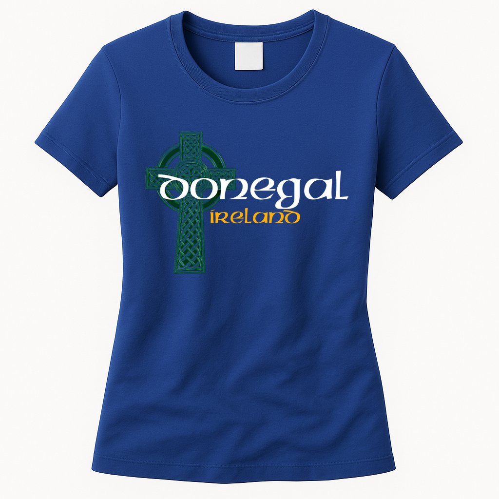 Donegal Ireland County Celtic Gaelic Football And Hurling Gift Womens T-Shirt