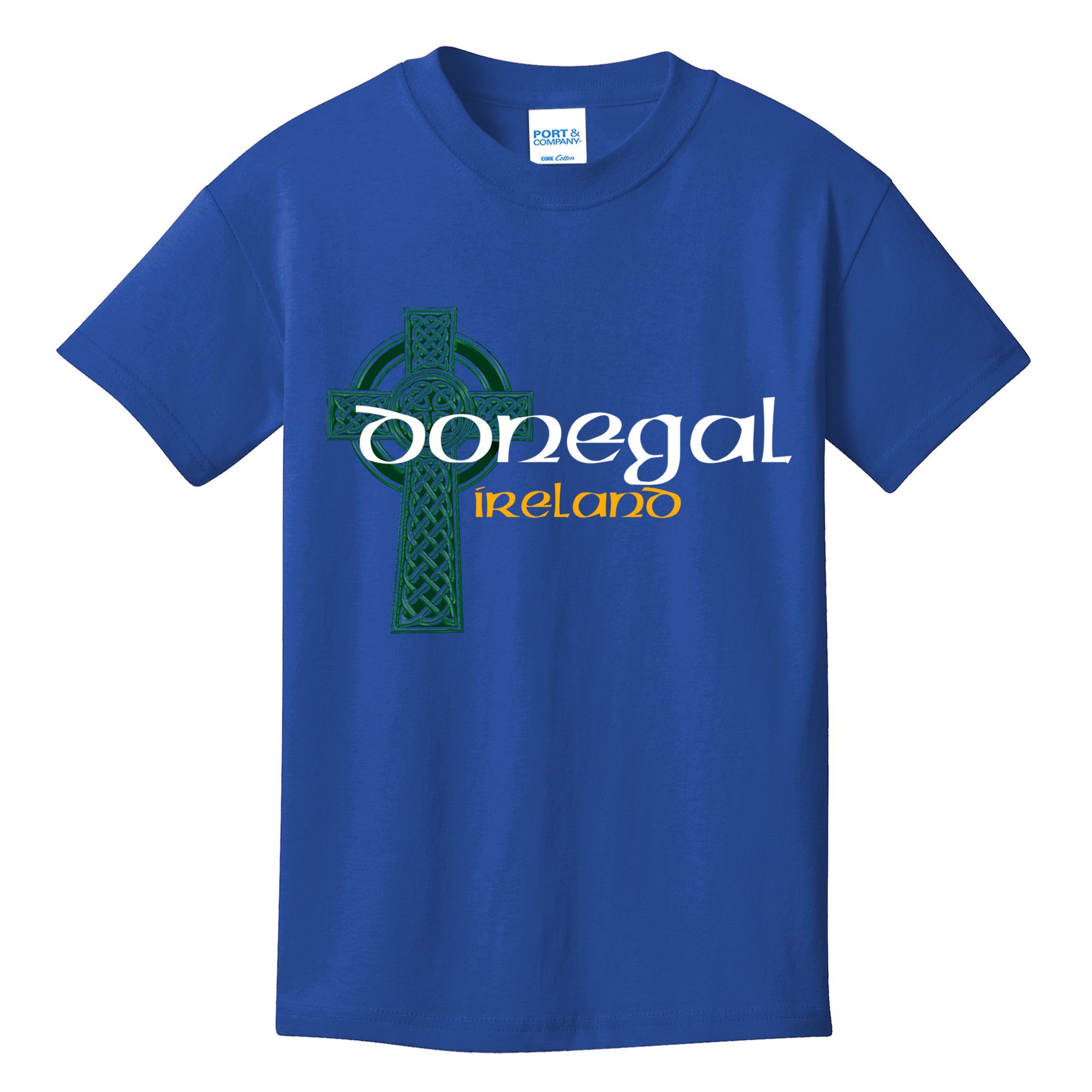 Donegal Ireland County Celtic Gaelic Football And Hurling Gift Kids T-Shirt