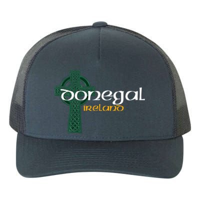 Donegal Ireland County Celtic Gaelic Football And Hurling Gift Yupoong Adult 5-Panel Trucker Hat