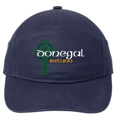 Donegal Ireland County Celtic Gaelic Football And Hurling Gift 7-Panel Snapback Hat