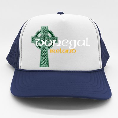 Donegal Ireland County Celtic Gaelic Football And Hurling Gift Trucker Hat