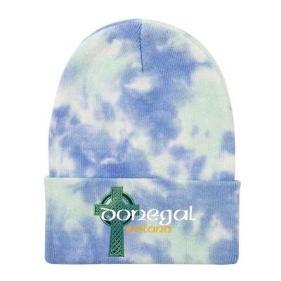 Donegal Ireland County Celtic Gaelic Football And Hurling Gift Tie Dye 12in Knit Beanie