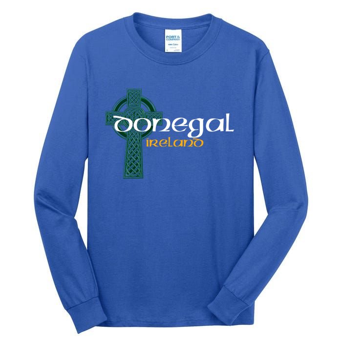 Donegal Ireland County Celtic Gaelic Football And Hurling Cool Gift Tall Long Sleeve T-Shirt