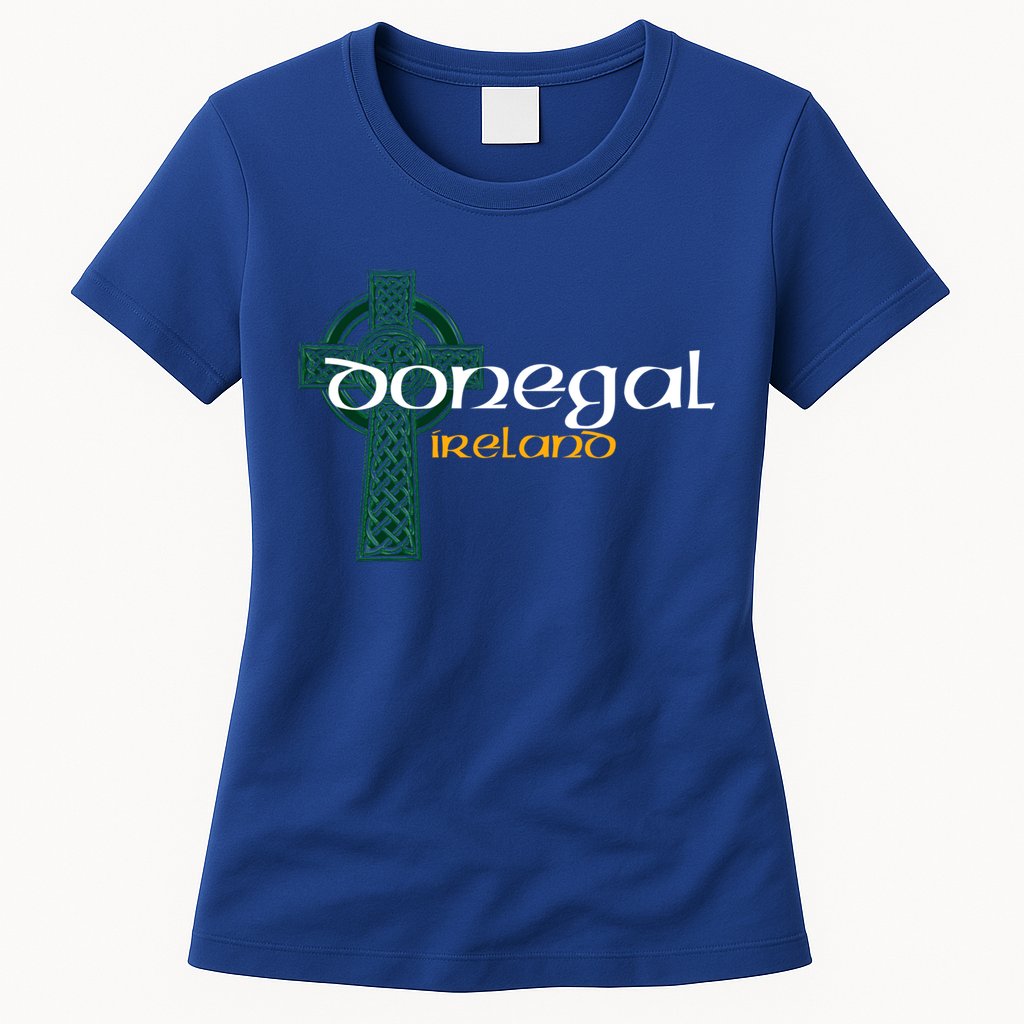 Donegal Ireland County Celtic Gaelic Football And Hurling Cool Gift Womens T-Shirt
