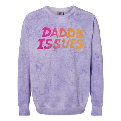 Daddy Issues Clone High Season Colorblast Crewneck Sweatshirt