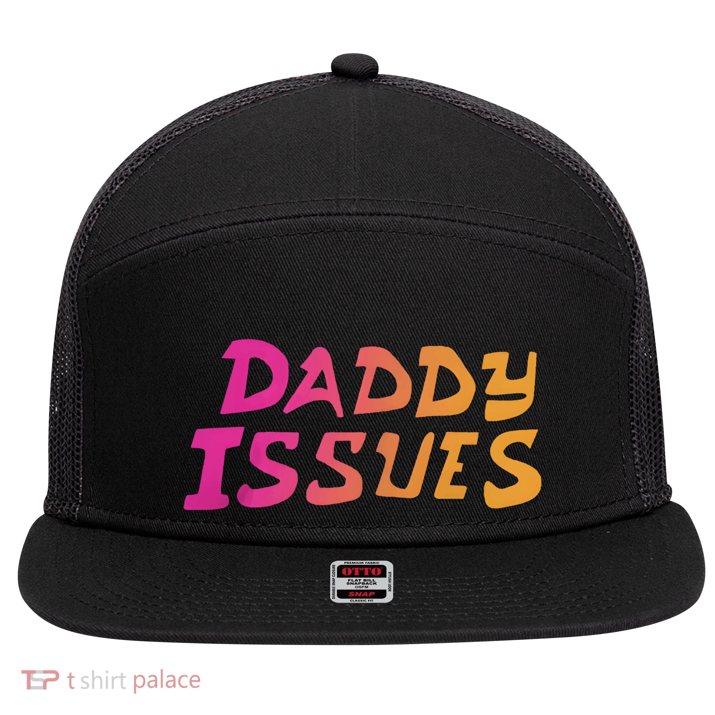 Daddy Issues Clone High Season 7 Panel Mesh Trucker Snapback Hat