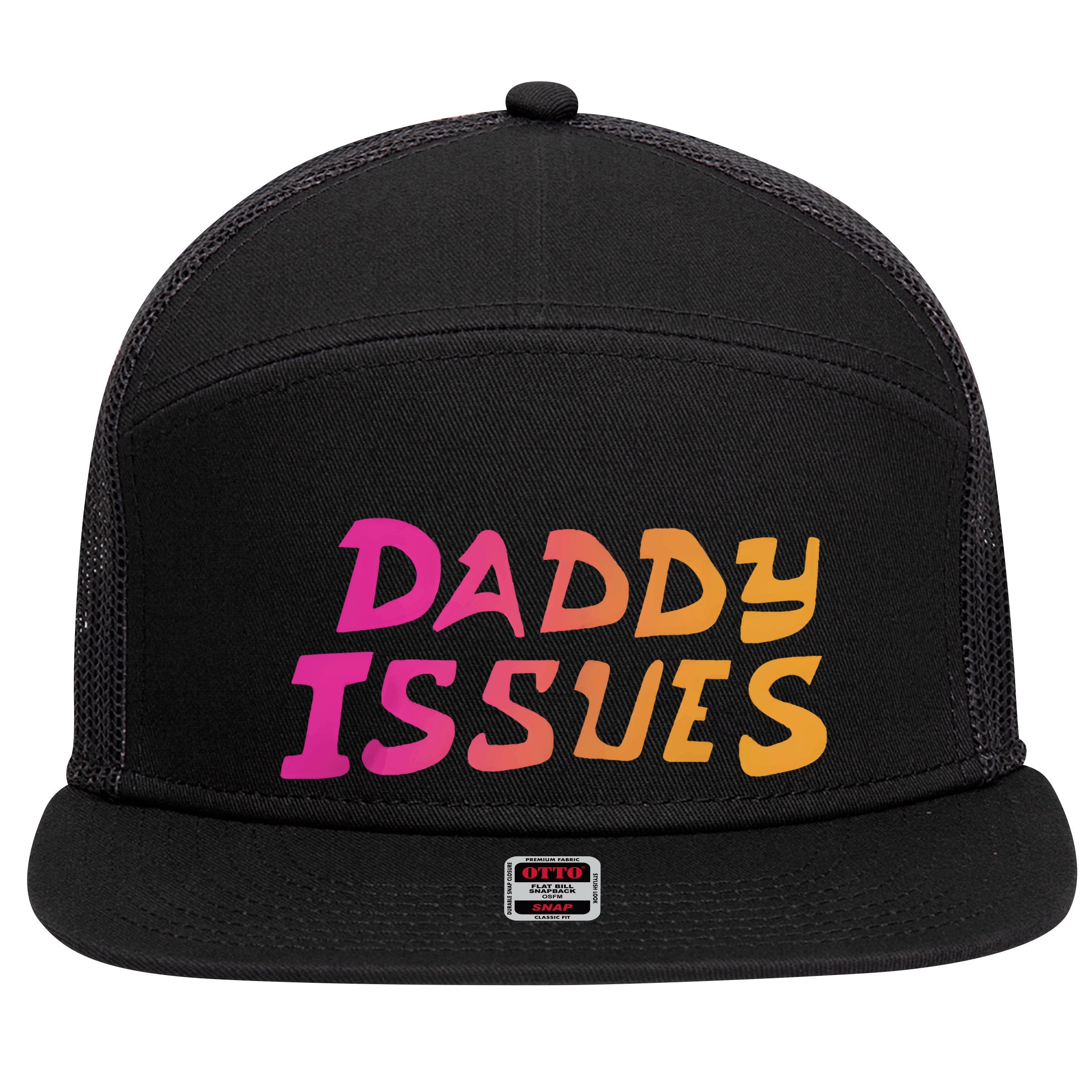 Daddy Issues Clone High Season 7 Panel Mesh Trucker Snapback Hat