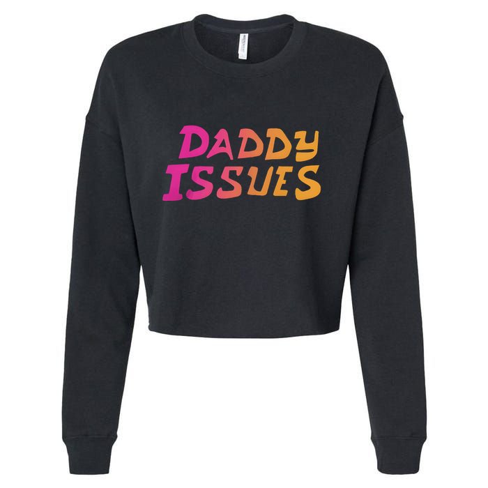 Daddy Issues Clone High Season Cropped Pullover Crew
