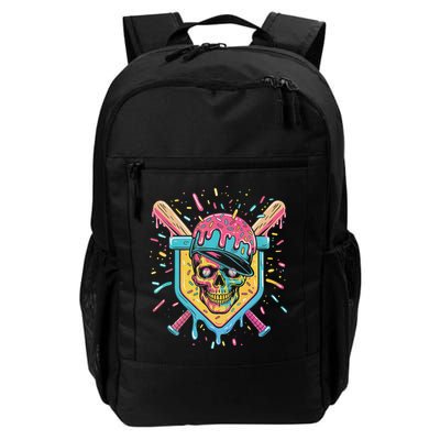 Drip Ice Cream Skull Backpack