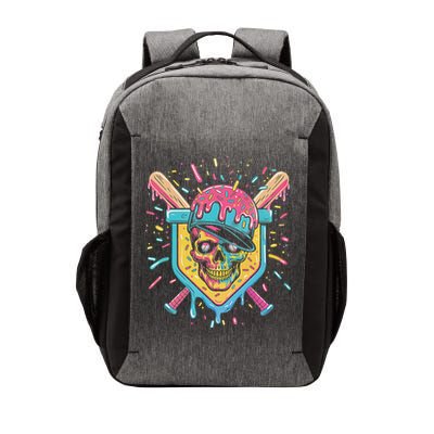 Drip Ice Cream Skull Vector Backpack