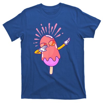 Dabbing Ice Cream Cute Ice Cream Dabbing Popsicle T-Shirt