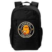 Duck I Choose Violence Daily Commute Backpack