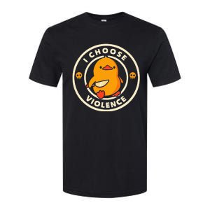 Duck I Choose Violence Softstyle CVC T-Shirt