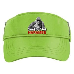 Dicks Out For Harambe Adult Drive Performance Visor