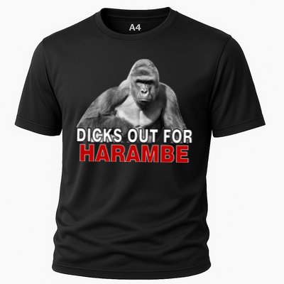 Dicks Out For Harambe Performance Shirt