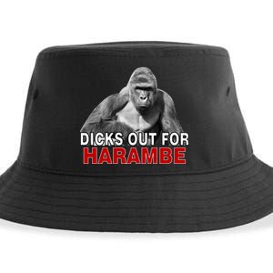 Dicks Out For Harambe Sustainable Bucket Hat