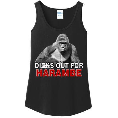 Dicks Out For Harambe Ladies Essential Tank