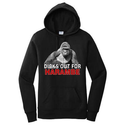 Dicks Out For Harambe Women's Pullover Hoodie