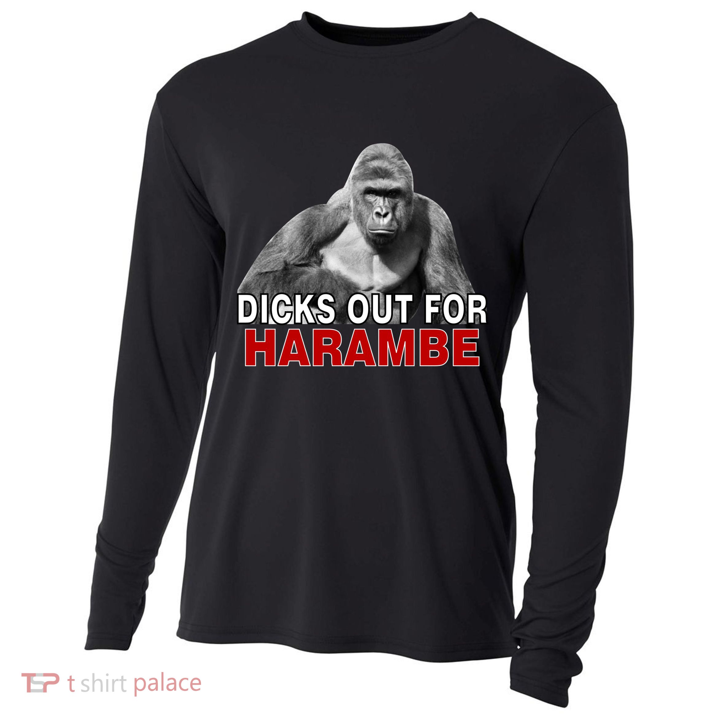 Dicks Out For Harambe Cooling Performance Long Sleeve Crew