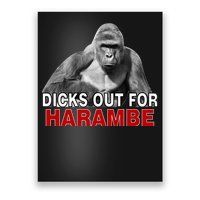 Dicks Out For Harambe Poster