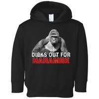 Dicks Out For Harambe Toddler Hoodie