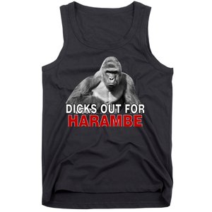 Dicks Out For Harambe Tank Top