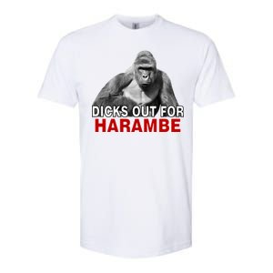 Dicks Out For Harambe Softstyle CVC T-Shirt