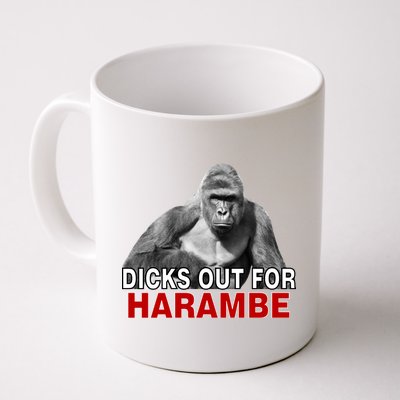 Dicks Out For Harambe Coffee Mug