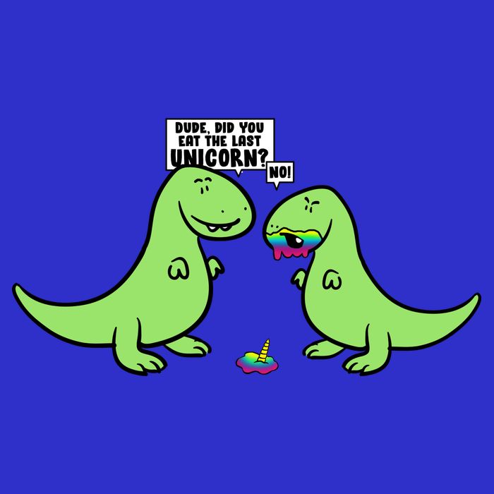 Did You Eat The Last Unicorn? Dinosaur  Baby Bodysuit