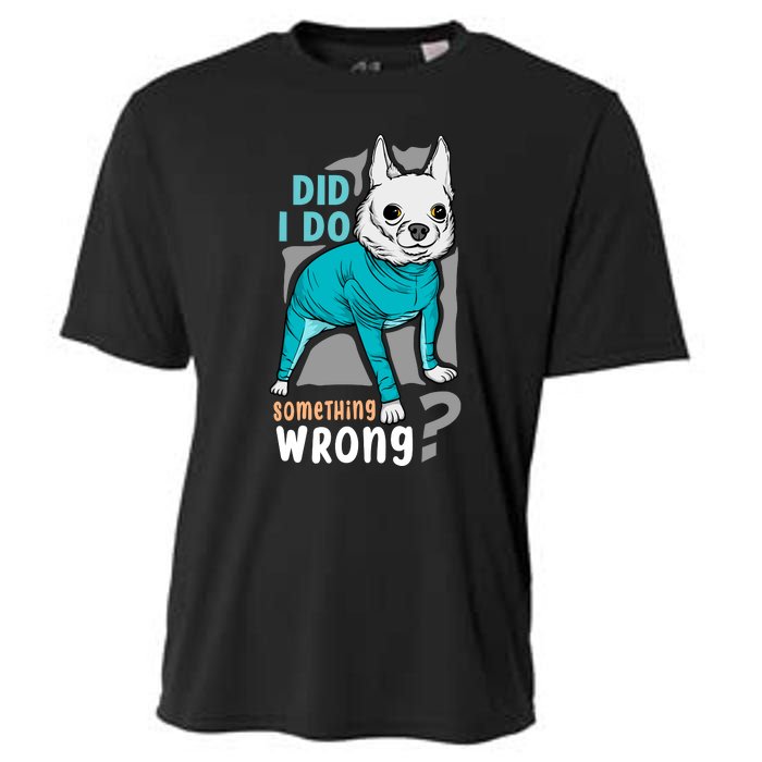 Did I Do Something Wrong Cooling Performance Crew T-Shirt