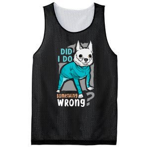 Did I Do Something Wrong Mesh Reversible Basketball Jersey Tank