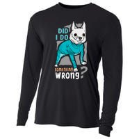 Did I Do Something Wrong Cooling Performance Long Sleeve Crew