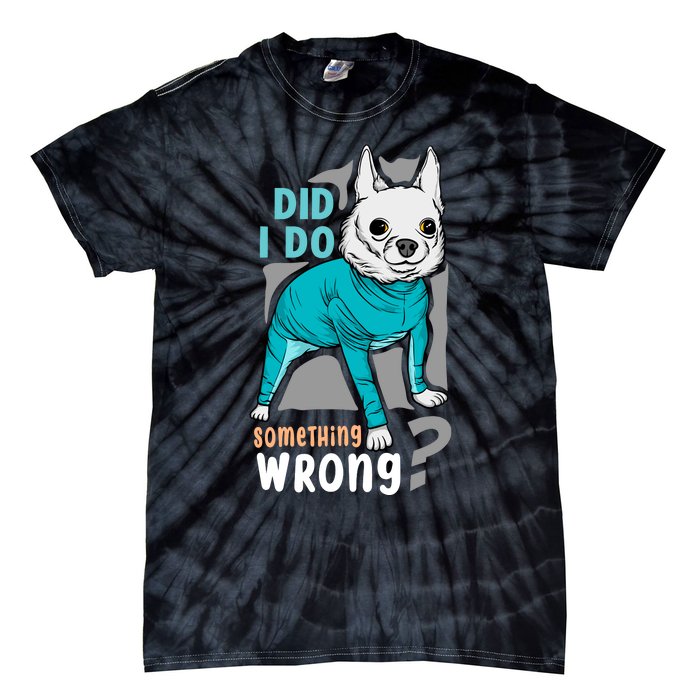 Did I Do Something Wrong Tie-Dye T-Shirt