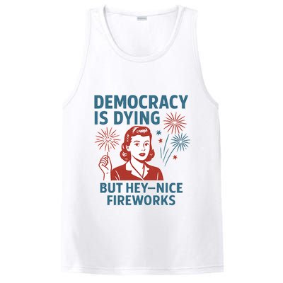 Democracy Is Dying But Hey Nice Fireworks PosiCharge Competitor Tank