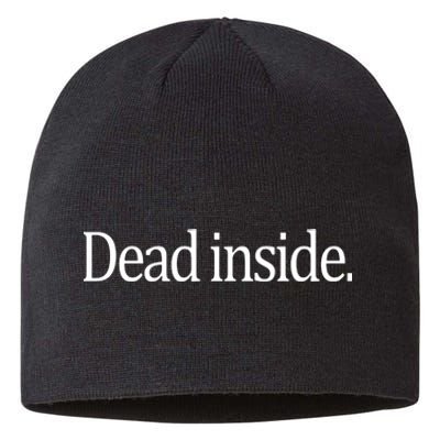 Dead Inside Sustainable Beanie