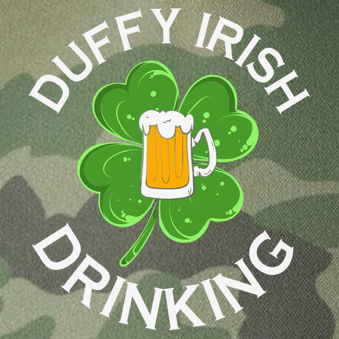Duffy Irish Drinking Beer St Patricks Day Cute Shamrock Legacy Tie Dye Trucker Hat