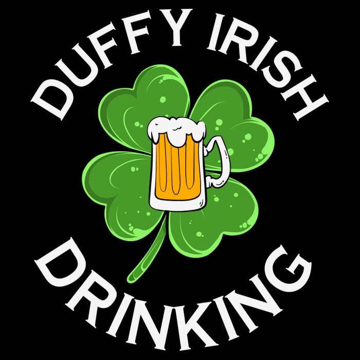 Duffy Irish Drinking Beer St Patricks Day Cute Shamrock 16 in Basic Backpack
