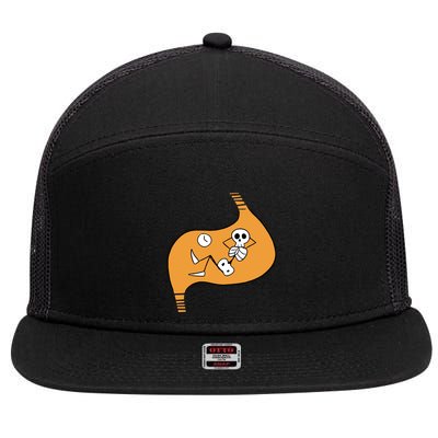 Delicious In Dungeon Meshi Laios Touden 7 Panel Mesh Trucker Snapback Hat