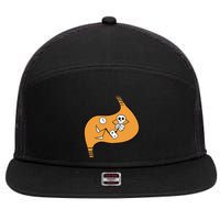 Delicious In Dungeon Meshi Laios Touden 7 Panel Mesh Trucker Snapback Hat