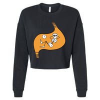 Delicious In Dungeon Meshi Laios Touden Cropped Pullover Crew