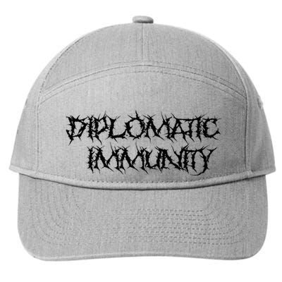 Diplomatic Immunity 7-Panel Snapback Hat