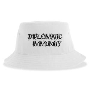 Diplomatic Immunity Sustainable Bucket Hat