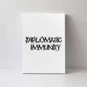 Diplomatic Immunity Canvas