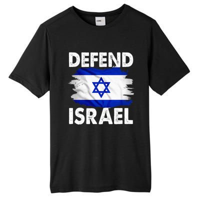 Defend Israel Tall Fusion ChromaSoft Performance T-Shirt