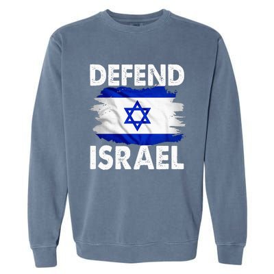 Defend Israel Garment-Dyed Sweatshirt