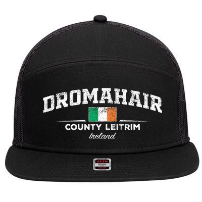 Dromahair Ireland 7 Panel Mesh Trucker Snapback Hat