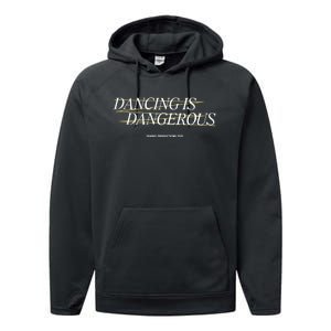 Dancing Is Dangerous Sparks Productions 1979 Performance Fleece Hoodie