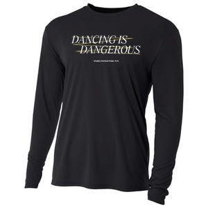 Dancing Is Dangerous Sparks Productions 1979 Cooling Performance Long Sleeve Crew